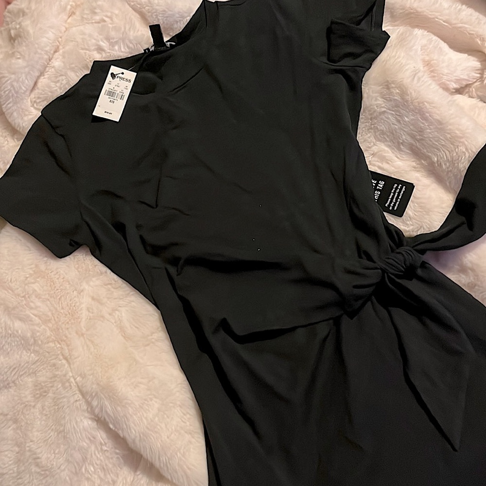 Sexy black dress